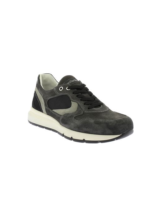 sneakers da uomo in camoscio grigio NERO GIARDINI | I400420U105